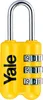 Visací zámek YALE YP2/23/128/1R 23 mm červený kombinační Náhled obrázku produktu 2