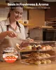 VEVOR Gebäckvitrine 3-stöckig, Gewerbliche Bäckereivitrine Produktbild-Vorschau 4