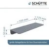 SCHÜTTE, étagère de douche, modèle sans perçage, avec Voir les images du produit 9
