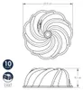 Nordic Ware -Backform Swirl Bundt Produktbild-Vorschau 11