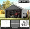 UISEBRT Tente de stockage Abri de jardin Abris de jardin Voir les images du produit 4