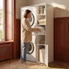 FobyFurny Waschmaschinenschrank für Waschmaschine Produktbild-Vorschau 4