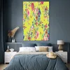MuchoWow® Poster Blumen - Farben - Grün 120x180 cm - Produktbild-Vorschau 4