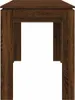 vidaXL Jídelní stůl Brown Oak Optics 120x60x76 cm Materiál Náhled obrázku produktu 5