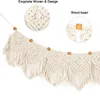 Macramé Nástenný záves Boho Deco, Tkaná nástenná dekorácia Náhľad obrázku produktu 4