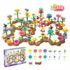 Creatief bouwspeelgoed met bloemen – Montessori set voor Productafbeelding-voorbeeld 5