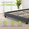 Juskys Polsterbett Paris 180 x 200 cm Kunstleder mit LED & Produktbild-Vorschau 7