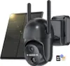 Nuasi 4G LTE Überwachungskamera Outdoor -Batterie -SIM Produktbild-Vorschau 1