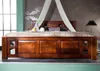 MASSIVMOEBEL24 Bett Akazie 180x200x90 nougat lackiert Produktbild-Vorschau 1