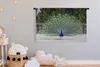 MuchoWow® Wandteppich Wandbehang Pfau - Flügel - Schwanz Produktbild-Vorschau 3