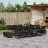 The Living Store 15-tlg. Garten-Essgruppe mit Kissen Produktbild-Vorschau 2
