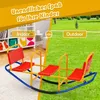 3 Sitzer Schaukelwippe Kinderwippe mit Griffen belastbar Produktbild-Vorschau 4