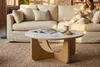 riess-ambiente Runder Couchtisch ENSO 80cm weiß natur Produktbild-Vorschau 2