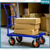 Skladový plošinový vozík 90 x 50, nosnost 300 kg, robustní, Náhled obrázku produktu 8