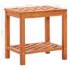 vidaXL Beistelltisch Akazienholz Massiv 45 x 33 x 45 cm Produktbild-Vorschau 5