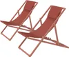 home24 Liegestuhl - 2er-Set - Stahl / Polyrattan Produktbild-Vorschau 4