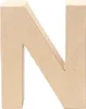 Glorex Papp-Buchstabe N 17,5 x 5,5 cm Produktbild-Vorschau 2