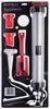 The product is packaged in a clear plastic blister pack, showing all the components. Anteprima dell’immagine prodotto