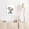 Leinwand Bilder 30x40 cm - Kinder Tiere - Elefant, Bilder, Produktbild-Vorschau 4