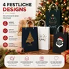 12 bolsas de regalo extra grandes para Navidad: Grandes Vista previa de la imagen del producto 6