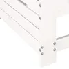 CLORIS Gartensofa mit Armlehne und Kissen Weiß Massivholz Produktbild-Vorschau 8