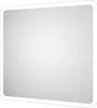A product image of a rectangular bathroom mirror with rounded corners and integrated LED lighting around the edge. Náhľad obrázku produktu