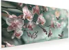 Küchenrückwand Spritzschutz Glas mit Motiv Orchideen Produktbild-Vorschau 1