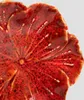 HOMLA Taca dekoracyjna EDME ceramicza czerwona 13x11,5x3 cm Podgląd zdjęcia produktu 3