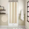 Tenda da doccia in lino antimuffa impermeabile 182x92cm Anteprima dell’immagine prodotto 5