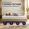 XXL 7zónová matrace z studené pěny 100x200 25 cm – prémiová Náhled obrázku produktu 3