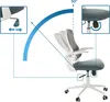 An illustration showing the adjustable features of an office chair. Produktbild-Vorschau