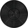 A round black charcoal filter for a kitchen hood. Produktbild-Vorschau
