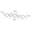 Trio LED-Deckenleuchte Sequence 20,5 x 90 cm Produktbild-Vorschau 15