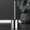Toiletborstel aus glas, roestvrij staal, 1 stk, schwarz, Produktbild-Vorschau 5