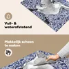 KitchenYeah© Herdabdeckplatte Schwan - Kunst - Delfter Blau Produktbild-Vorschau 2