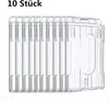 Set da 10 custodie per tesserini in plastica rigida, 5,3 x Anteprima dell’immagine prodotto 1