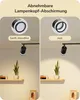 EDISHINE Plafondlamp met 4 lampen, zwart, LED, draaibaar, Productafbeelding-voorbeeld 6