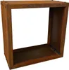Kaminholzregal Brennholzregal Edelrost 50x50x25 cm Produktbild-Vorschau 3