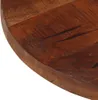 vidaXL Tischplatte Ø 60x2,5 cm Rund Altholz Massiv Produktbild-Vorschau 5