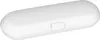 A white oval-shaped case with a latch in the middle, likely for a toothbrush. Náhľad obrázku produktu