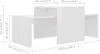 vidaXL Couchtisch-Set Hochglanz-Weiß 100x48x40 cm Produktbild-Vorschau 7
