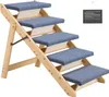 SucceBuy Haustiertreppe 780x470x660 mm, 5-stufige klappbare Produktbild-Vorschau 1