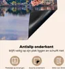 KitchenYeah© Herdabdeckplatte Fischerboot auf dem See in Produktbild-Vorschau 4