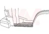 VAN WEZEL 5870102 Schweller Reparaturblech Einstiegblech Produktbild-Vorschau 2