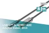 Cavo adattatore DIGITUS 4K da USB Tipo - C a HDMI AOC Anteprima dell’immagine prodotto 5