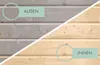 Karibu Gartenhaus Gerätehaus Merseburg 3 mit Anbaudach Produktbild-Vorschau 6
