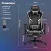 Douxlife® GC-RC03 Gaming-Stuhl Bürostühle Massage Produktbild-Vorschau 7