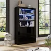 Vetrina di 100 x 35 x 170 cm, con 2 vani contenitori, 2 Anteprima dell’immagine prodotto 5