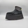 Botines Mujer Modèle Ugg Classic Mini Dipper Couleur Noir Voir les images du produit 2