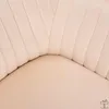 Happyment krzesła do jadalni deluxe kremowe - zestaw 4 - Podgląd zdjęcia produktu 4